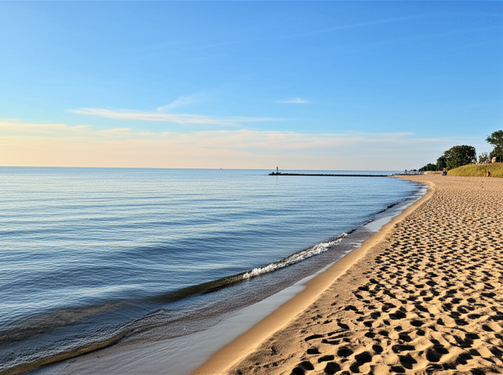 Lake Erie shoreline